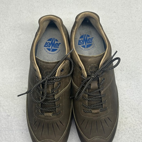 Lomer‎ Mens Hiking Shoes Janko 2.0 Premium MTX Brown Leather Vibram Size 10.5 main image 7